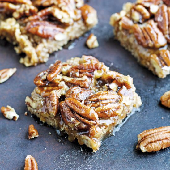 (Gluten-Free) Almond Pecan Bars