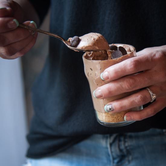 No Bake Chocolate Stout Cheesecake