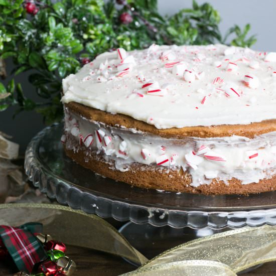 White Cake Peppermint Buttercream