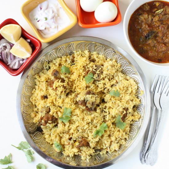 Mutton Biryani/Lamb Biryani
