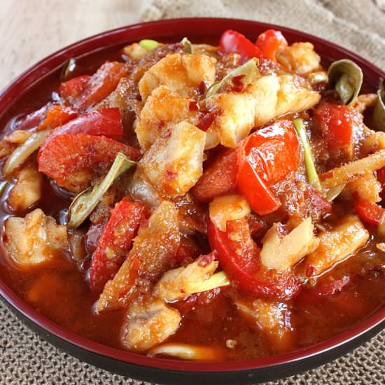 Fish in Spicy Chili Sauce