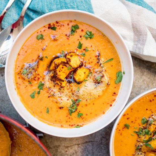 Lentil & Pumpkin Soup