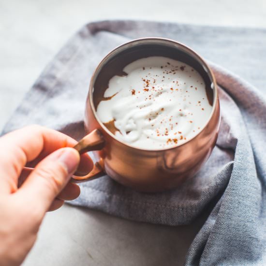Paleo Peppermint Hot Chocolate