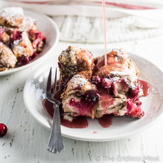 Baked Vegan French Toast