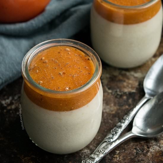 Tahini Panna Cotta