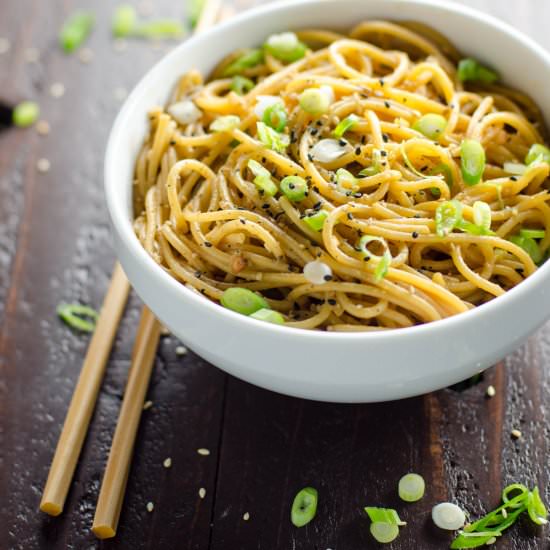 Easy Sesame Noodles