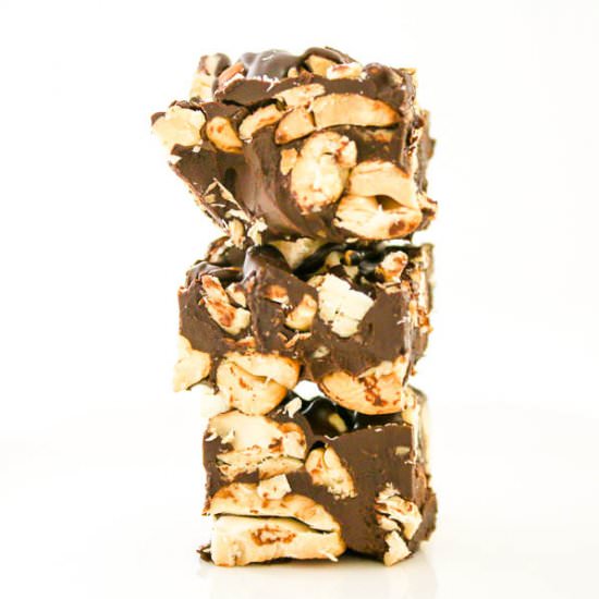 Chocolate Cashew Bark