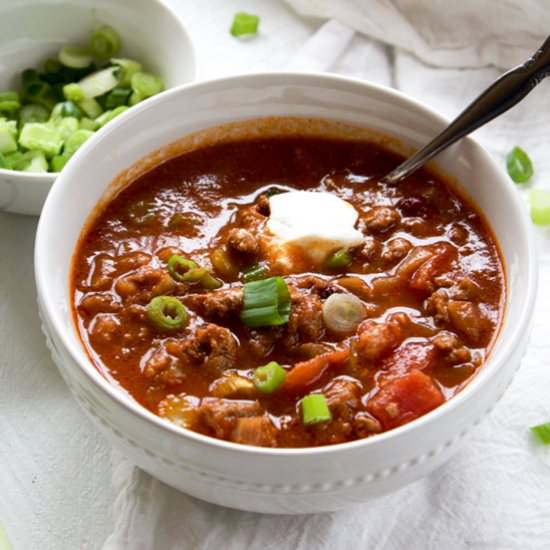 Simple Beef Chili