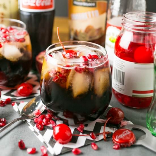 Adult Cheerwine Cocktail