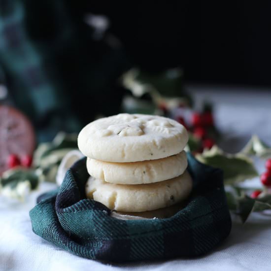 Stamped Rosemary Lemon Shortbread C