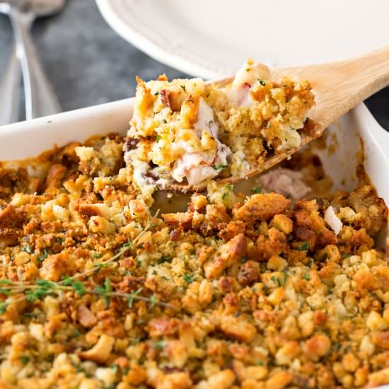 Chicken Cordon Bleu Casserole
