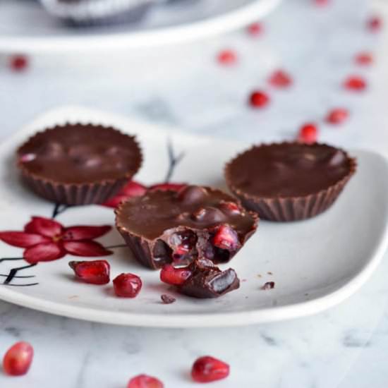 Dark Chocolate Covered Pomegranates