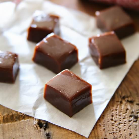Easy Chocolate Caramel Candy