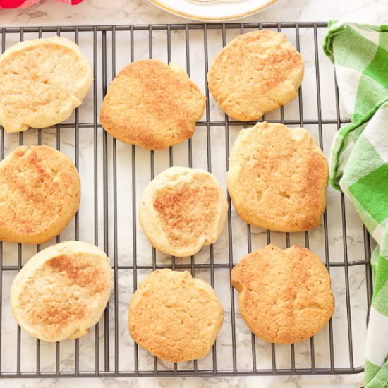 Gluten-Free Peach Snickerdoodles