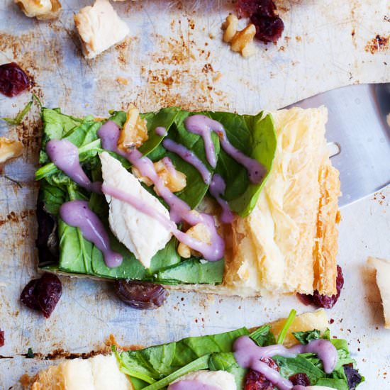 Chicken Waldorf Salad Tart