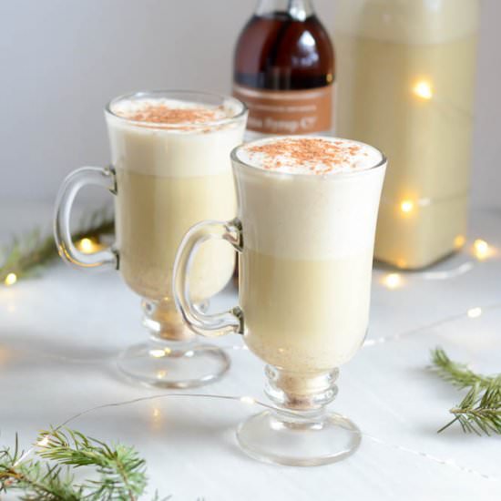 Winter Spiced Vanilla Eggnog