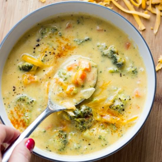 Broccoli Cheddar Soup