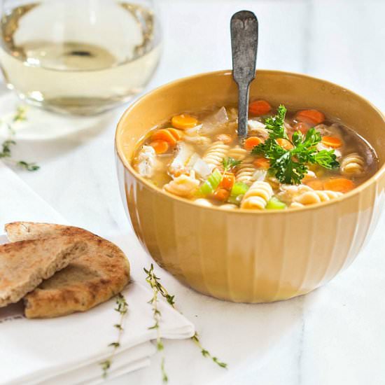 Homemade Turkey Noodle Soup
