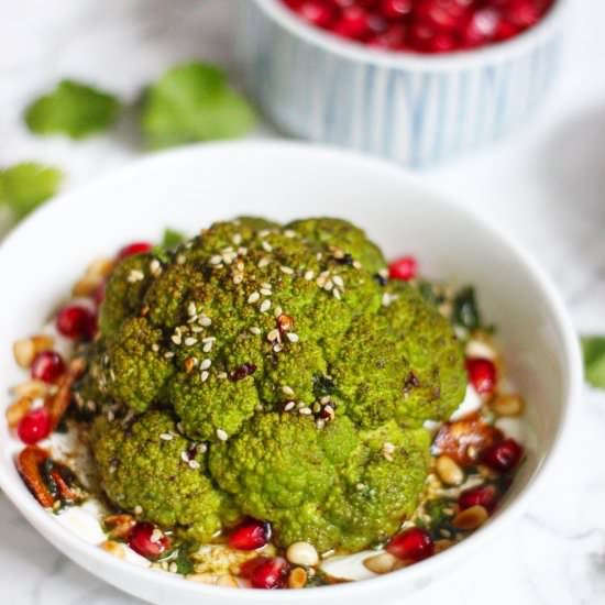Za’atar Roasted Cauliflower