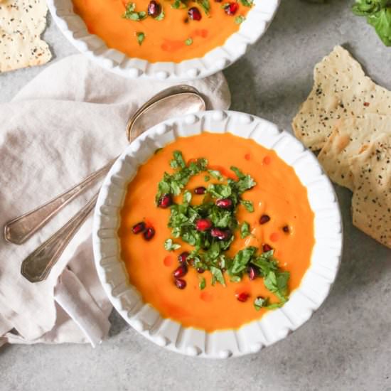 Thai Curried Butternut Squash Soup