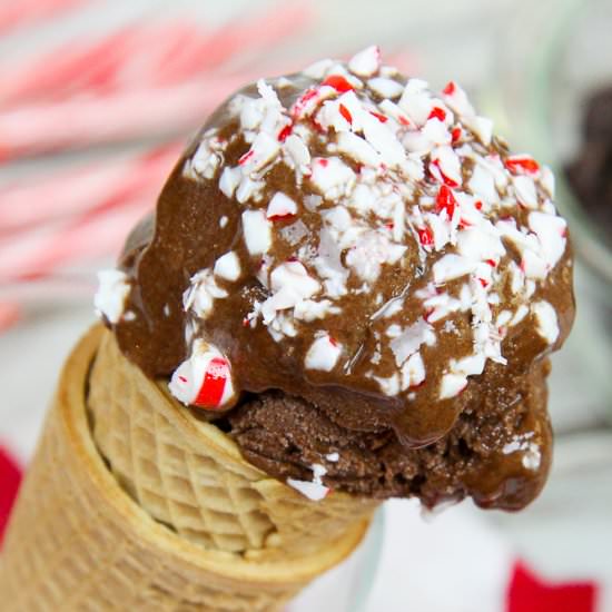 Chocolate Peppermint Nice Cream