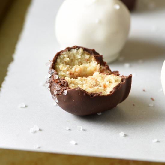 Eggnog Cake Balls