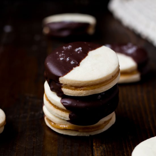 Dark Chocolate Sea Salt Alfajores