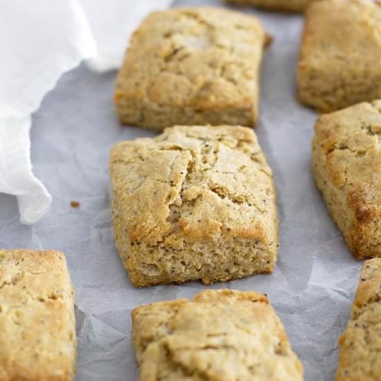Lemon Poppy Seed Biscuits