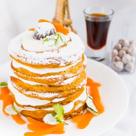 Carrot Cake Pancakes