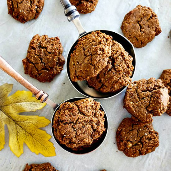 GF Soft Molasses Cookies