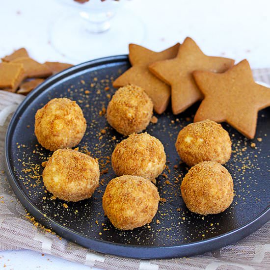 Gingerbread Cheesecake Balls