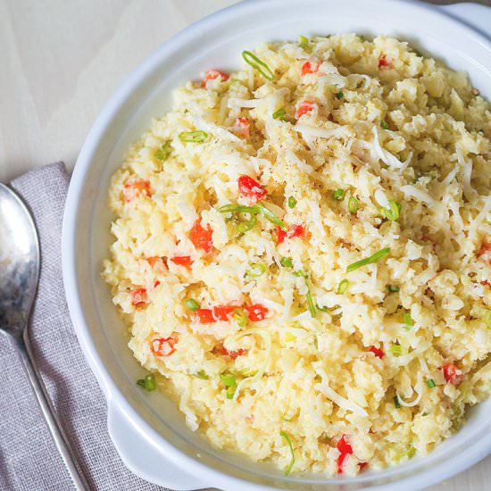 Parmesan Cauliflower Risotto