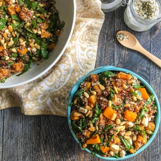 Easy Quinoa & Butternut Salad