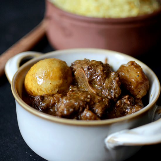 Goat Dak Bungalow Curry