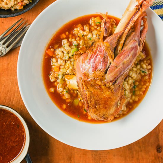 Braised Lamb Shanks