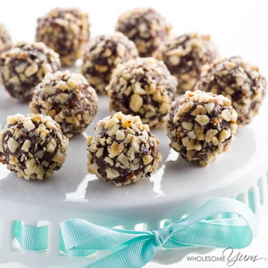 Sugar-Free Nutella Truffles (GF)