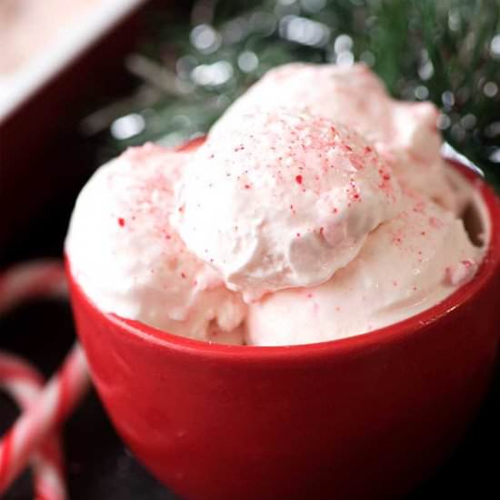 Peppermint Crunch Ice Cream