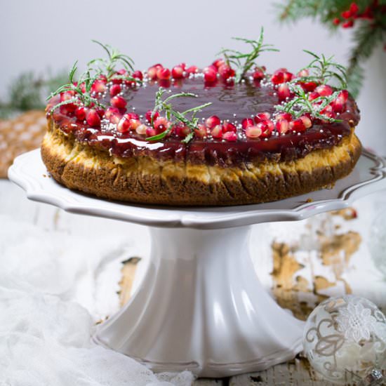 Christmas Cheesecake