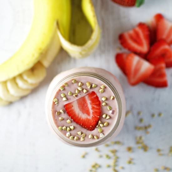 Simple Strawberry Banana Smoothie
