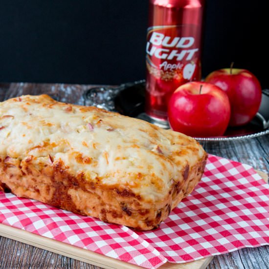 Apple & Smoked Gouda Beer Bread