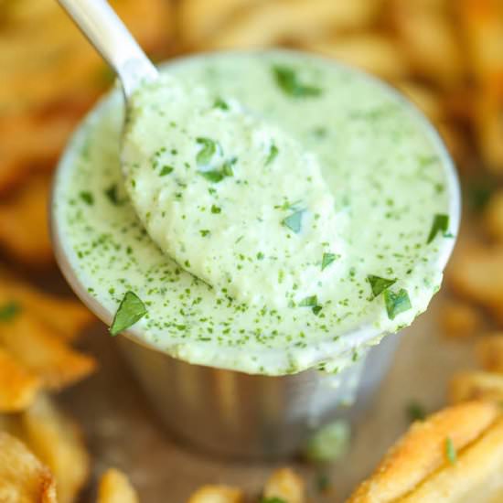 Cilantro Jalapeno Sauce