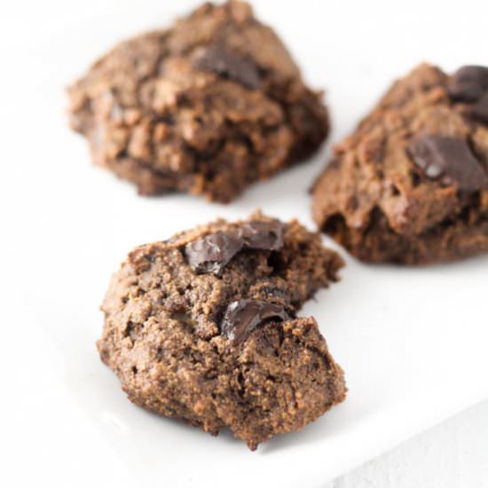 Double Chocolate Banana Cookies