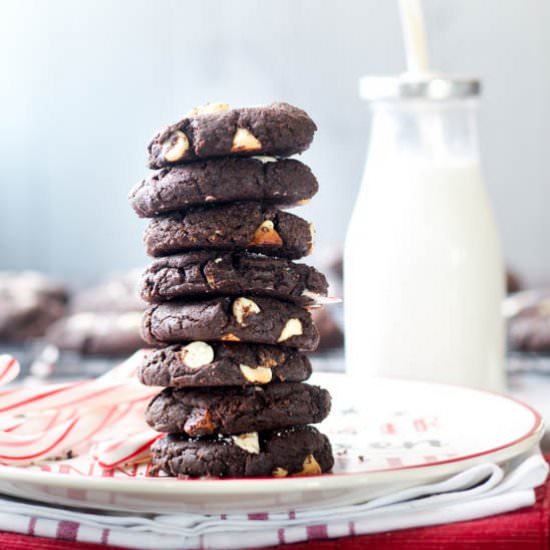 Chocolate Peppermint Cookies