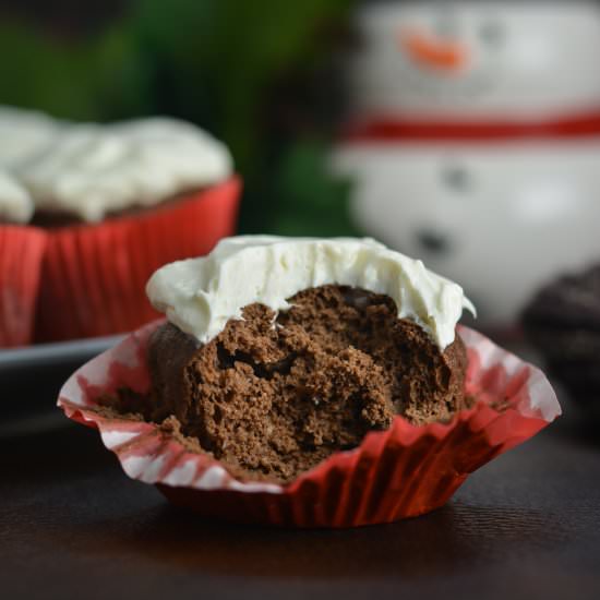 Chocolate Peppermint Cupcakes