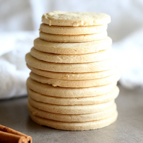 Crispy Gluten Free Sugar Cookies
