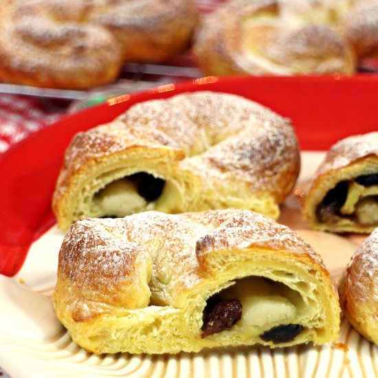 Cheat’s Stollen Croissants 2 Ways