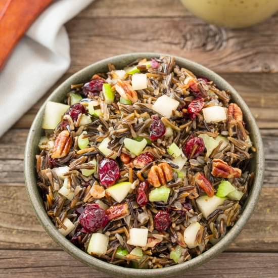 Wild Rice Pecan Salad