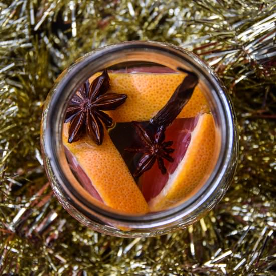 Grapefruit Mulled Wine