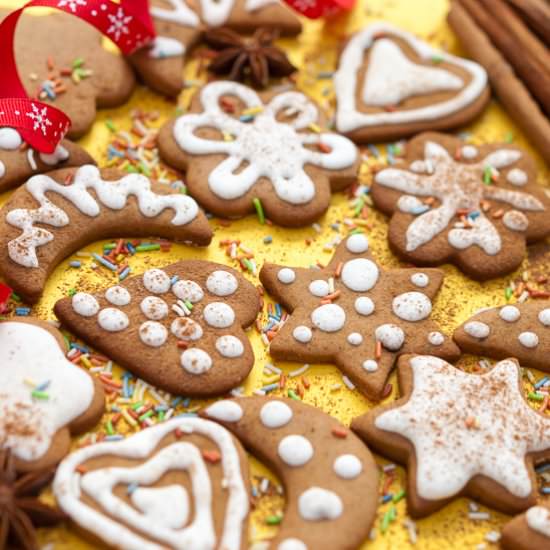Gingerbread with Royal Icing