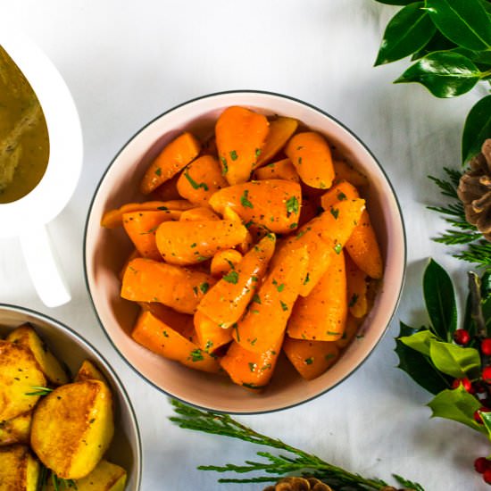 Orange & Maple Glazed Carrots